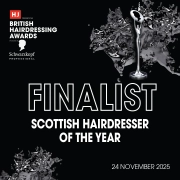 KIKU Salon FINALISTS for Scottish hairdresser of the year 2025