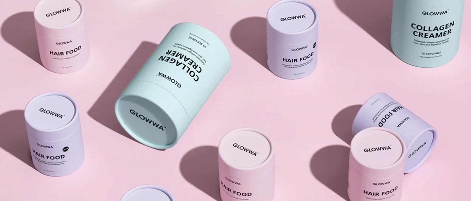 Glowwa Hair Collagen (sometimes called the Collagen Creamer) is an ingestible collagen powder formulated with patented bioactive collagen peptides that your body can quickly absorb.